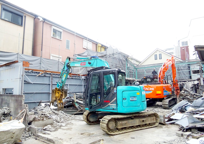 コンクリート造建物解体